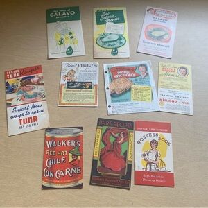 Walkers Austin TX Red Devil Advertisements Recipes Booklet 1930 1918 ephemera